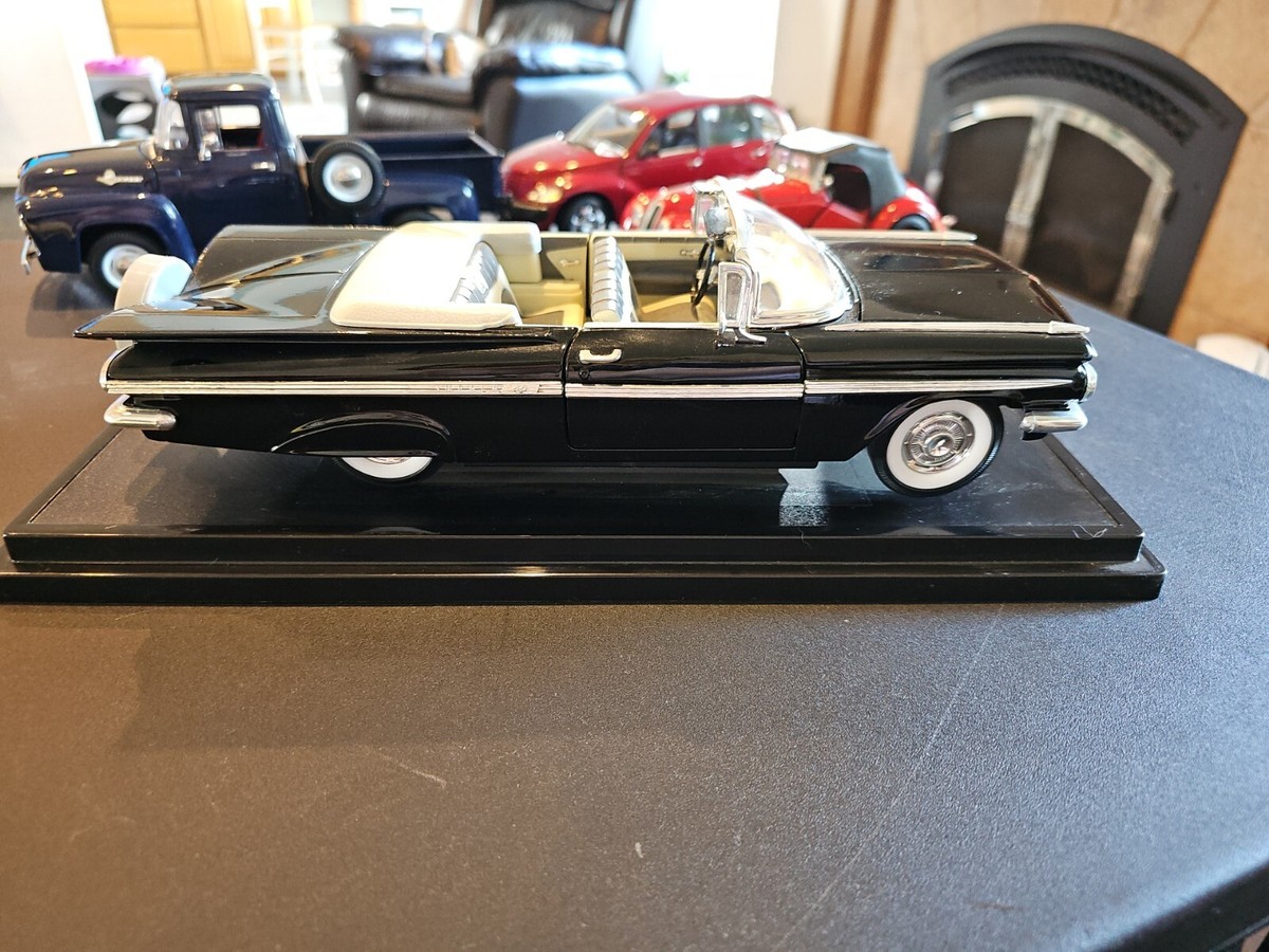 Road Signatures 1959 Chevrolet Impala Convertible Black 1/18 | eBay