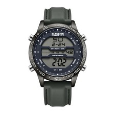 Kenneth Cole Reaction Men's Digital Watch Silicone Strap KRWGP2184303