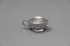 Tscharka, verm. 84 Zolotniki Silber, um 1775, Moskau, verm. Fyedor Petrov