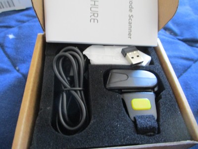 Symcode Wireless Bluetooth Scanner Wearable Ring Barcode Reader MJR30 NEW