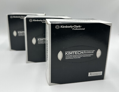 Kimtech Science 05511 Precision Tissue Wipes #7552 (unopened) Lot Of 3