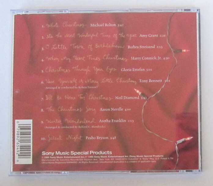 Christmas With The Stars CD USED Sony Music Special Products | eBay