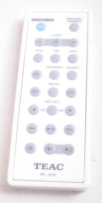 Teac RC-1231 Original-Fernbedienung für SR-LUXi