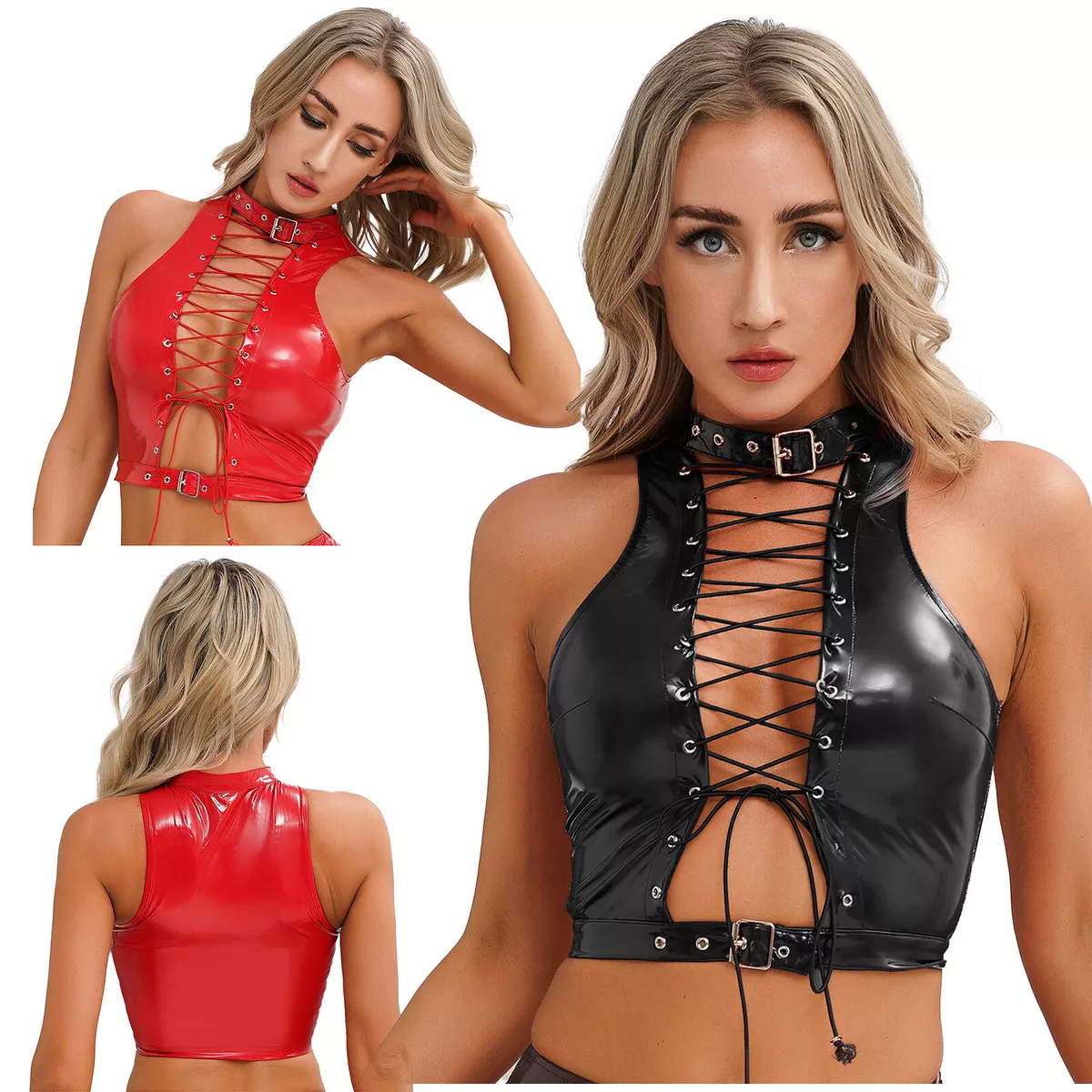 y2k fashion gothic top y2k crop top bustier top cropped top y2k