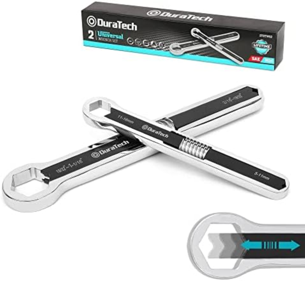 DURATECH Set di chiavi miste universali, set di chiavi a brugola, set di 2 chiav