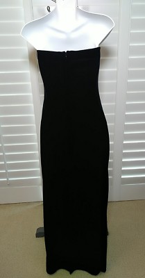 Scott McClintock Womens 6 Black Velvet Glittered Vintage Dress | eBay