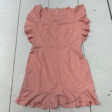 Shein Pink Short Sleeve Dress Womens Size XL