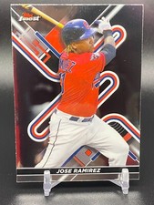 2022 Finest Base #48 Jose Ramirez - Cleveland Guardians