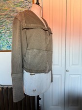 Free People Hazel Cardi/jacket Moss Green Size Large