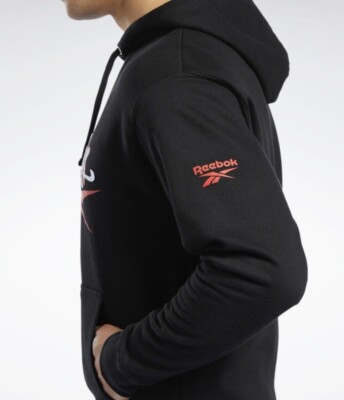 Reebok Allen Iverson THE ANSWER BLACK Q&A Logo Pullover Reebok Allen Iverson THE ANSWER BLACK Q&A Logo Pullover