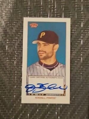2024 Topps 206 Jason Kendall Pittsburgh Pirates On Card Auto T206  display picture 1