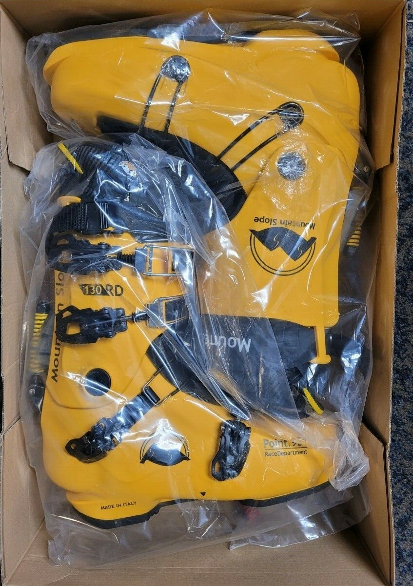 SALOMON NUOVI STIVALI RIGIDI DA SNOWBOARD ALPINE MOUNTAIN SLOPE POINT .951 D SHELL RD 130 ALPINE TAGLIA 28 5