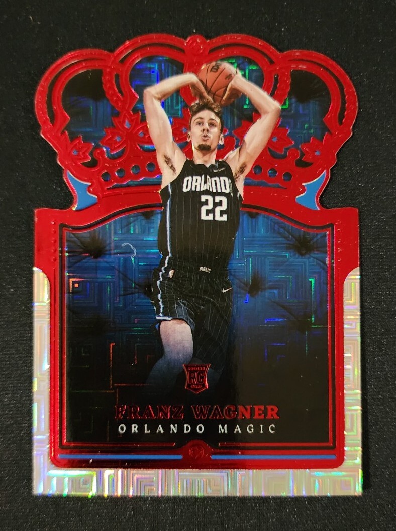 2021 Crown Royale Franz Wagner RC Red Asia Parallel Orlando Magic #31
