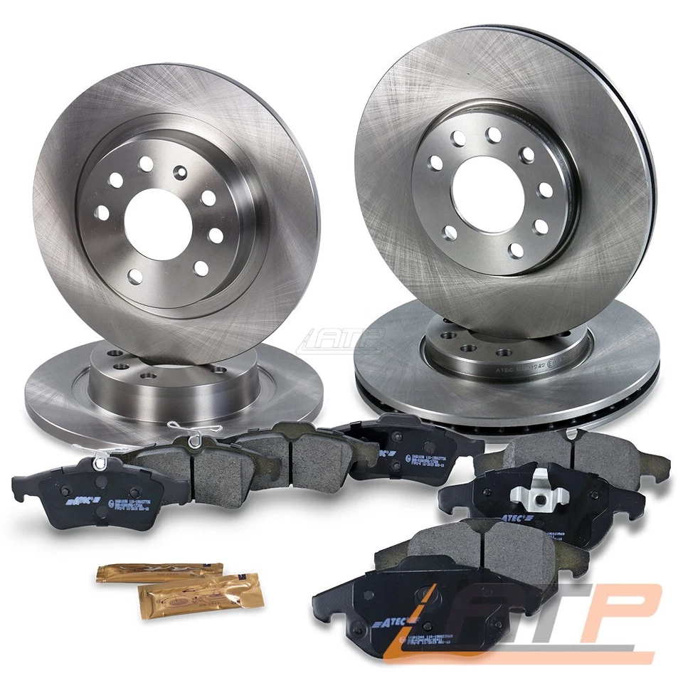 BREMSSCHEIBEN + BREMSBELÄGE VORNE + HINTEN FÜR OPEL SIGNUM VECTRA C saab 9-3