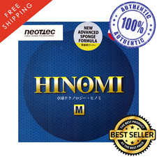 Neottec Hinomi-M Table Tennis and Ping Pong Rubber, Ships in 10 Business Days 