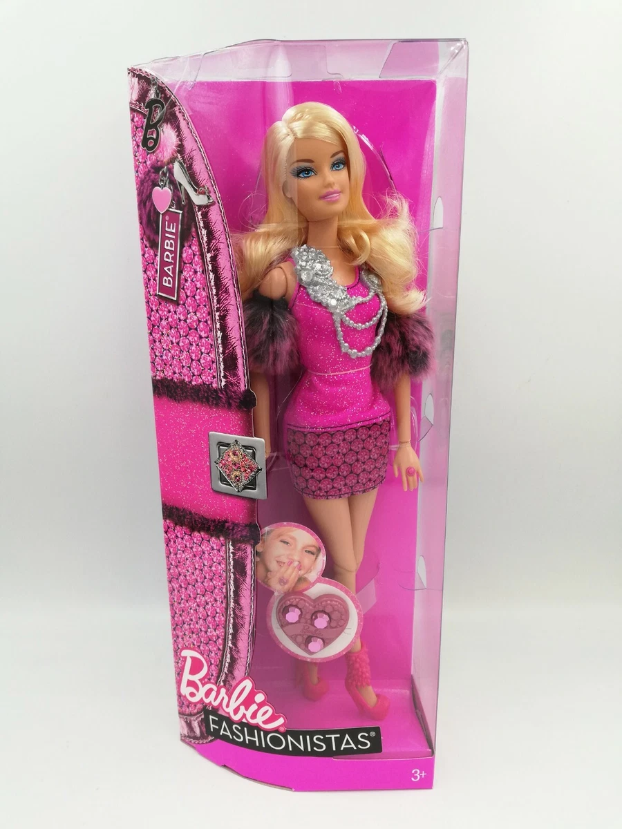 Barbie Fashionistas Life in the Dreamhouse Articulated Doll X2272 New 2011
