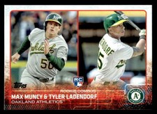 2015 Topps Update #US54 Tyler Ladendorf / Max Muncy RC