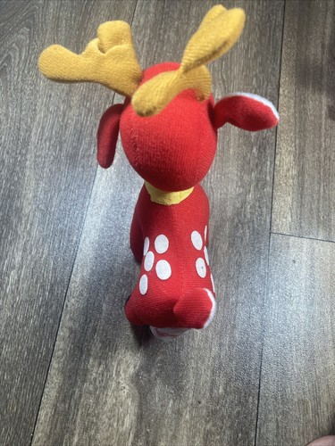 Fun World Christmas Stuffed Plush Santa/Reindeer - Picture 7 of 14