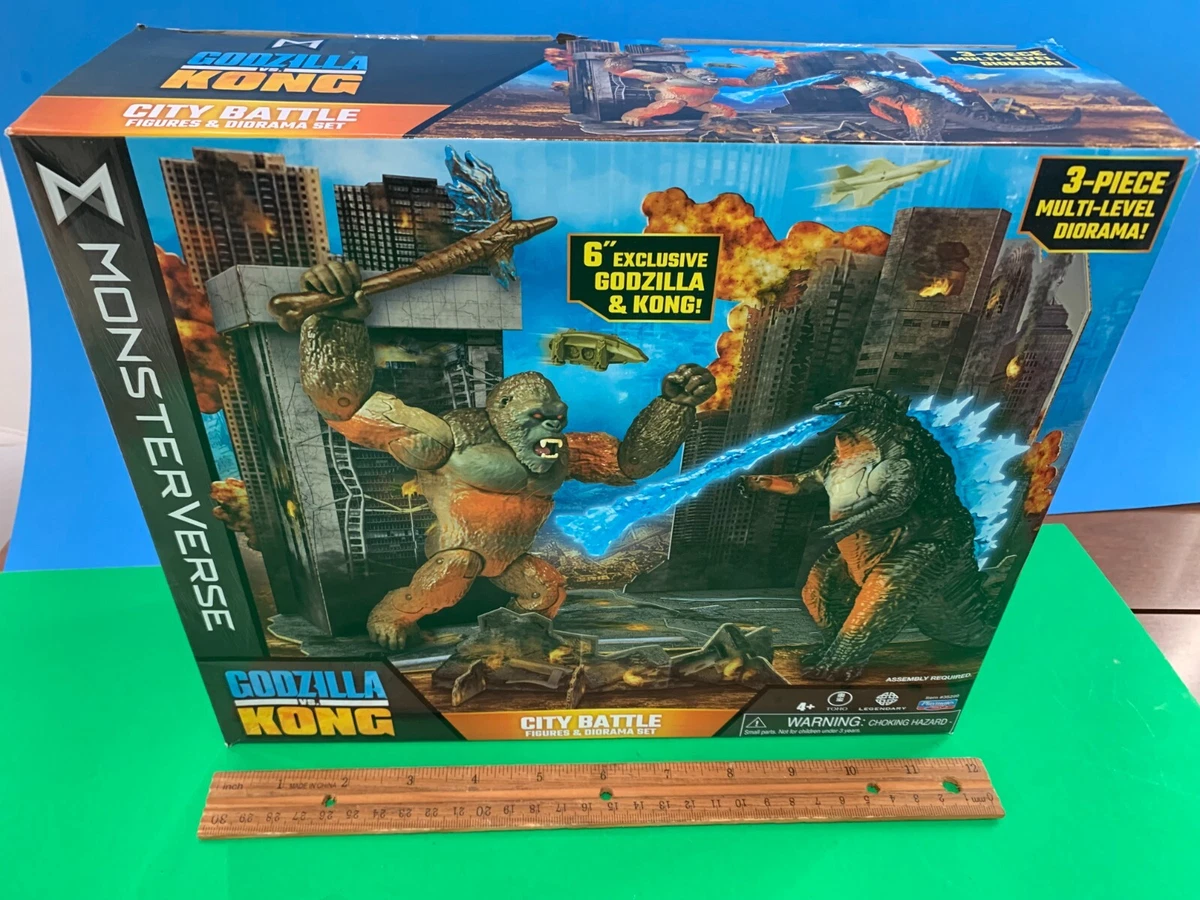 Godzilla Monsterverse City Battle Playset Figures Dio vrogue.co