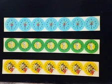 (3) Uncut Lenticular Strips Vari-Vue Flicker Watch Dial for Bradley/Ingraham