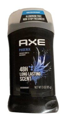 Axe Phoenix Body Deodorant Mens Stick 48 Hour Long Lasting Scent 3.0 oz EA Fresh