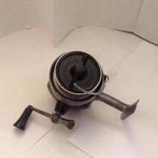 vintage bache brown spinster spinning reel