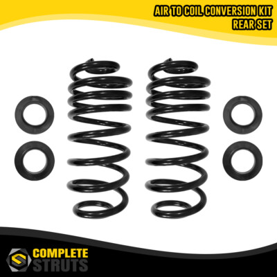 05-09 Saab 9-7X Rear Air Suspension Coils Spring Conversion Kit Pair x2