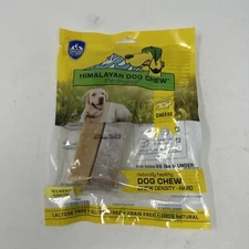 Himalayan Dog Chew Treat 2 Piece Himalayan Pet Supply Cheese Flavored 4/28