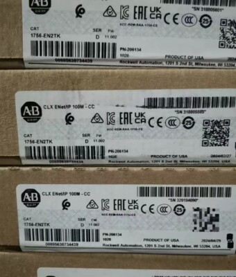 NEW 1756-EN2TK /D ControlLogix CLX HI-CAP ENET/IP Module - TP Ethernet ...