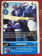 Lobomon P-030 Digimon Card Game Great Legend Power Up Pack LP