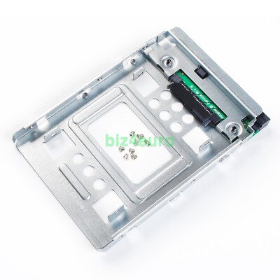 2.5'' ssd sas to 3.5'' sata hard disk drive hdd adapter caddy tray hot swap DE