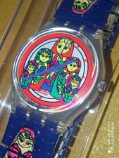 SWATCH GENT FLEX 1994 MATRIOSKA GK204 NUOVO PERFETTO FUNZIONANTE VINTAGE