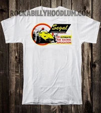 Retro Hot Rod Tee T Shirt Drag Race Racing Speed Shop Segal Auto Ultimate