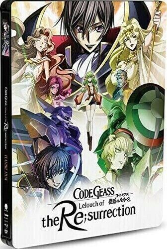 Code Geass Lelouch of the Resurrection Steelbook DVD/Blu-ray New Sealed