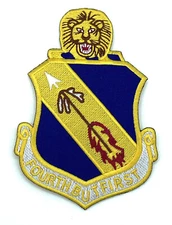4th Tactical Fighter Wing Fourth but First 50s-60s Patch – Plastic backing, 5"