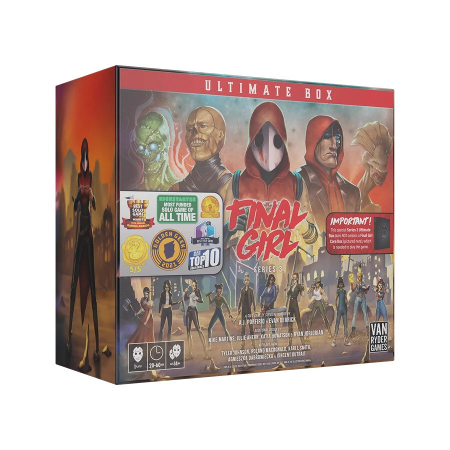 Финальная девушка 3-й серии Ultimate Box (на английском языке)