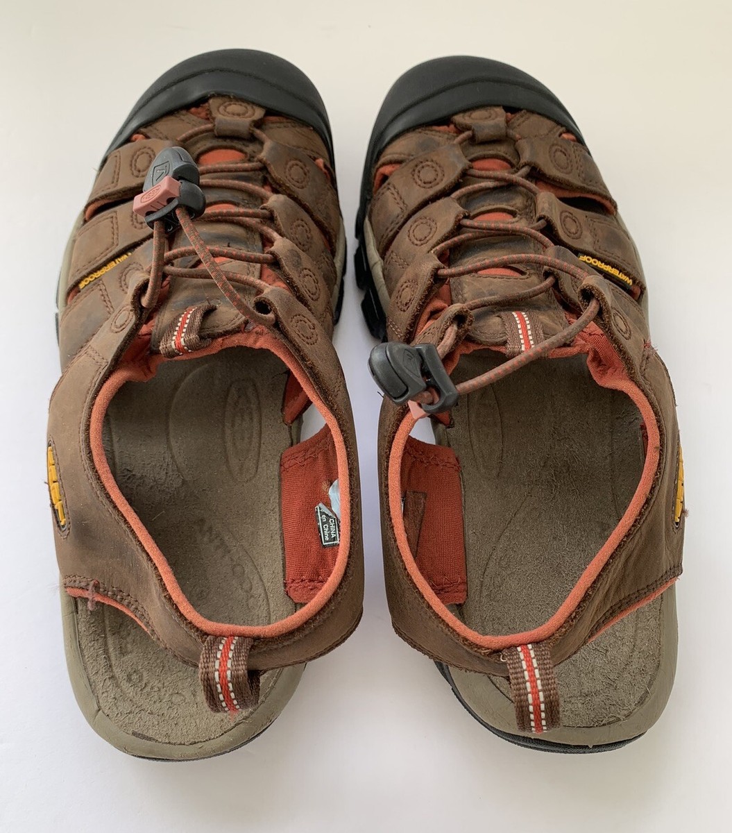 Keen Newport H2 Hiking Sport Sandals Mens Size 11 EU 44.5 Brown Waterproof s-l400.jpg main image 2