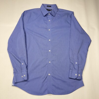 Banana Republic Dress Shirt Mens Large Blue Button Down Grant