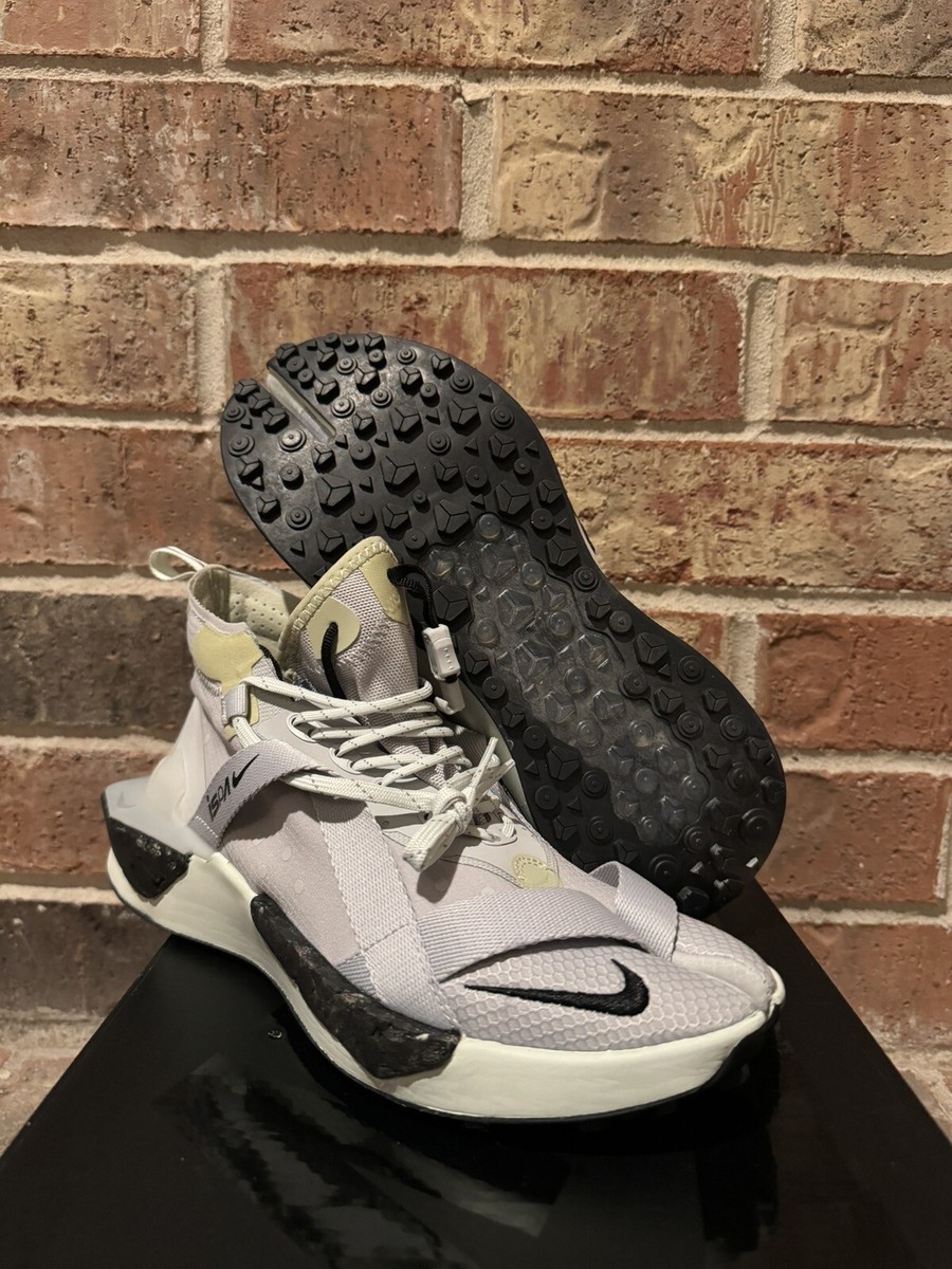 Grey Ispa Drifter Split On Feet New Nike ISPA Drifter Split Olive