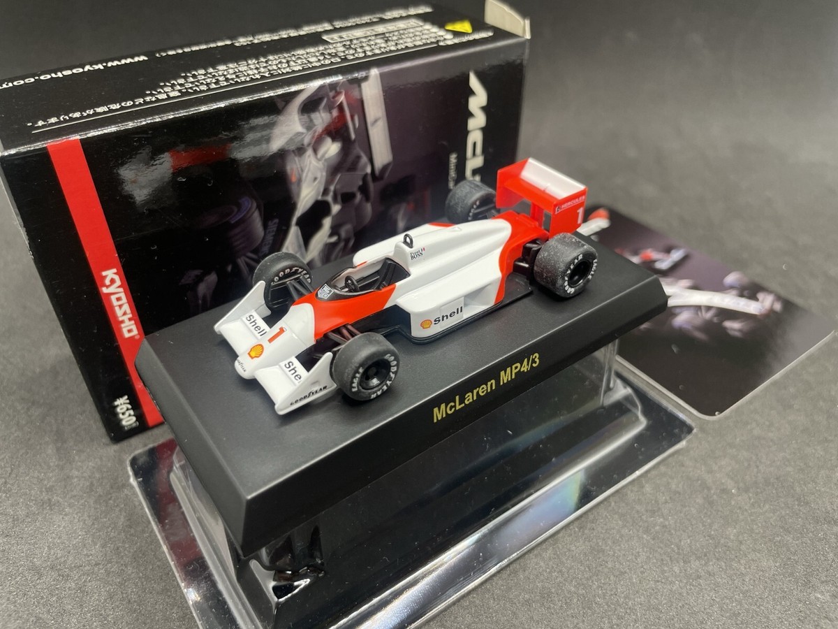 Kyosho 1/64 Mclaren Fomula car collection MP4/3 #1 Diecast model