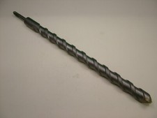 SDS Plus TCT hammer drill bit 28x450mm, Carbide W-point concrete brick masonry