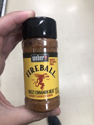 Weber Whiskey Rub Seasonings: Fireball