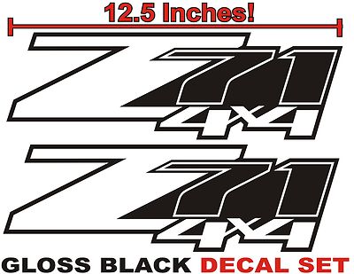 4x4 Decal 4X4 Black Carbon Fiber Truck Decal Sticker For Chevy Silverado Sierra 3 Pack USA 4x4 Stickers For Trucks - Foto 5