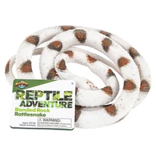 RI Novelty -Reptile Adventure Planet - RUBBER BANDED ROCK RATTLE SNAKE (48 inch)