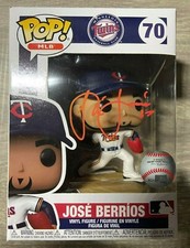 Jose Berrios Autographed MLB Funko Pop #70 Minnesota Twins Toronto Blue Jays