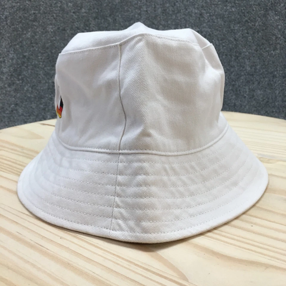 Gorra GAP Pride Bucket para mujer talla única óptica blanca algodón arco iris logotipo estampado Foto 4 de 4