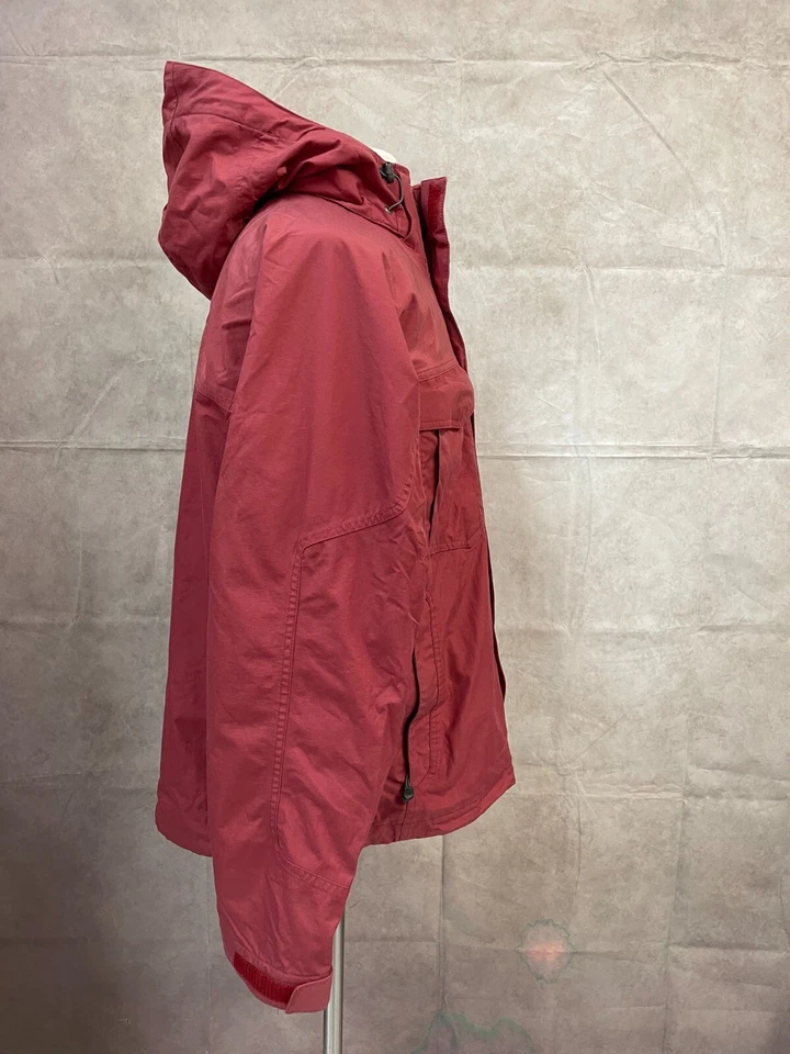 EASTERN MOUNTAIN SPORTS Jacket Mens Maroon Detachable Hood Full Zipper Size M - Image 4 of 4