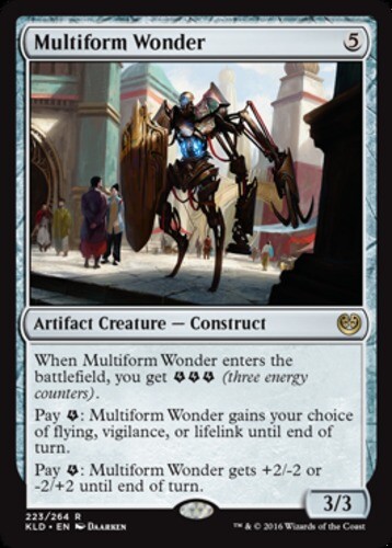 4x NM-Mint, English Foil Multiform Wonder - Foil Kaladesh magicmtg - Picture 1 of 1