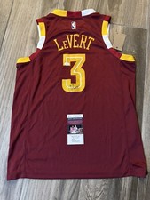 Caris Levert Signed Cleveland Cavaliers Jersey Cavs NBA Michigan JSA COA