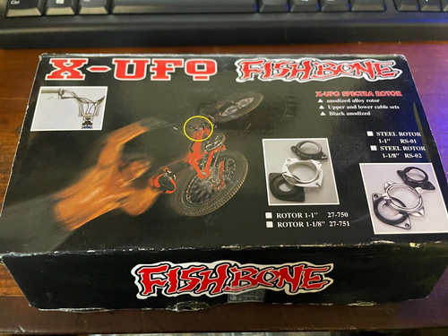 Kit Câbles Et Gaines Pour Rotor BMX Fishbone X-UFO Spectra - Multicolore - Neuf